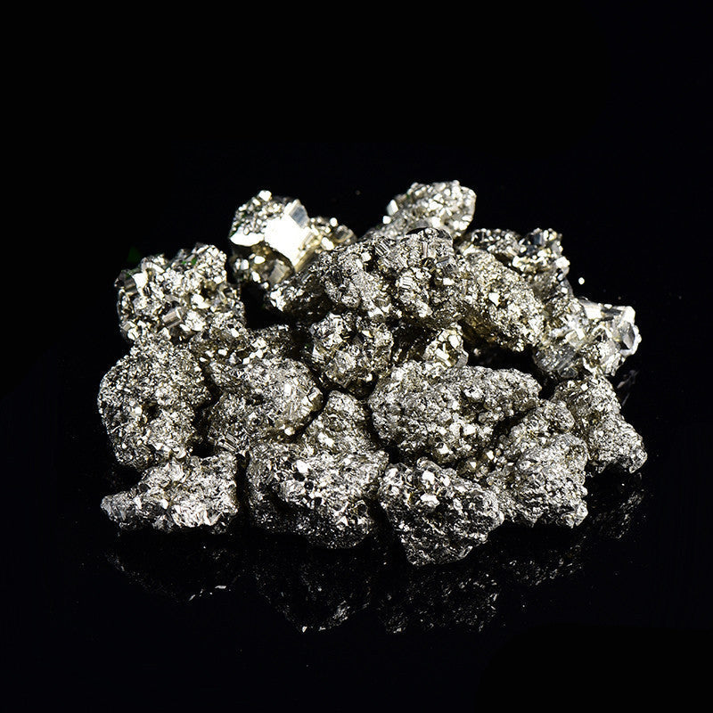 Natural Raw Pyrite Cluster Wholesale Shiny Fool's Gold Mineral Specimen