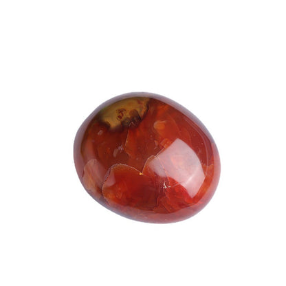 Natural Crystal Red Agate Tumble Palm Stone Wholesale
