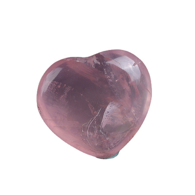 Natural Crystal Rose Quartz Heart Wholesale