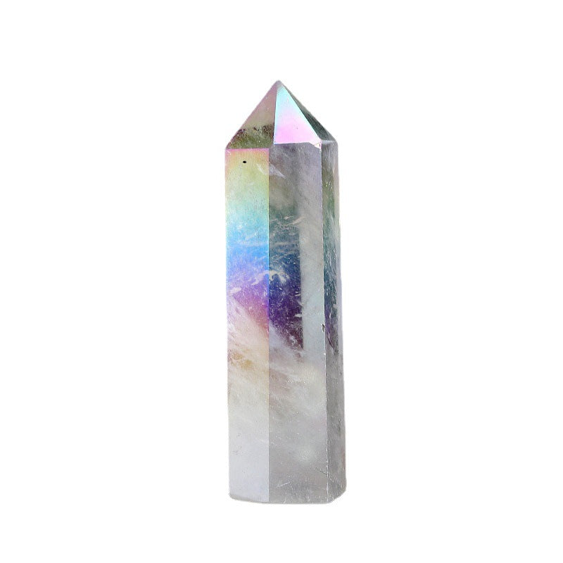 Natural Crystal Tower Angel Aura Clear Quartz Tower Point Wholesale