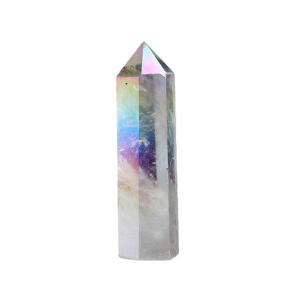 Natural Crystal Tower Angel Aura Clear Quartz Tower Point Wholesale