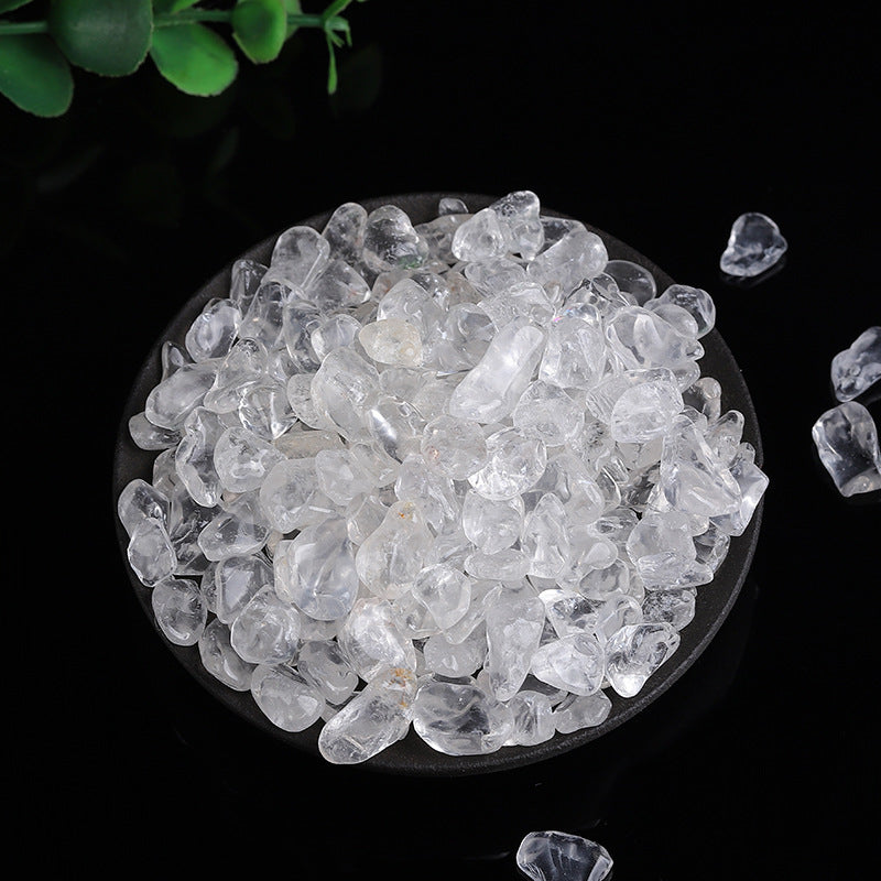 Crystal Clear Quartz Gravel Chips Wholesale Gemstone Chips