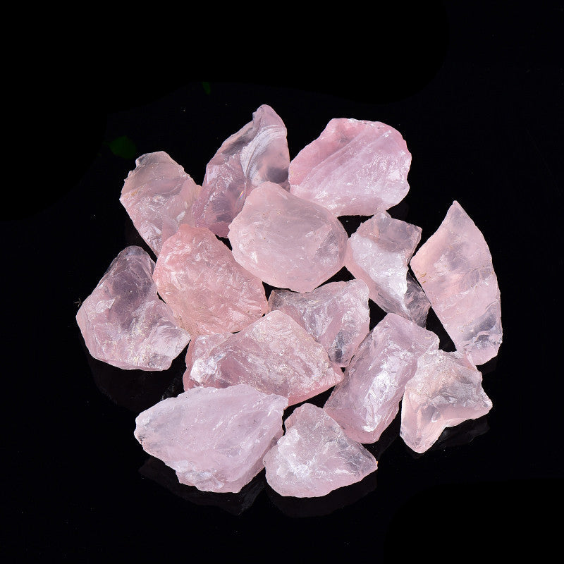 Crystal Rose Quartz Raw Stone Crystal Rough Stone Wholesale