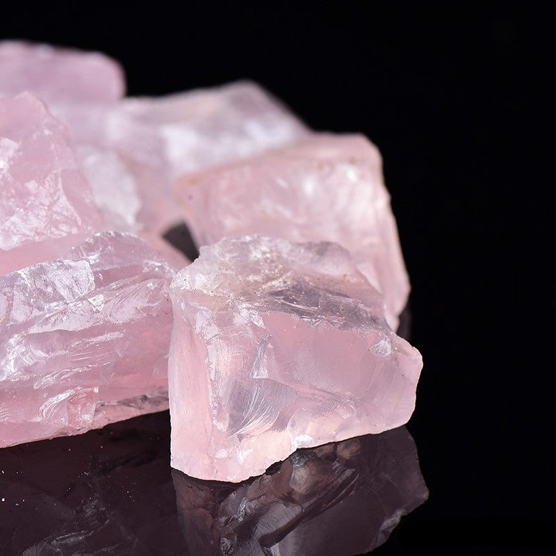 Crystal Rose Quartz Raw Stone Crystal Rough Stone Wholesale