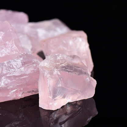 Crystal Rose Quartz Raw Stone Crystal Rough Stone Wholesale