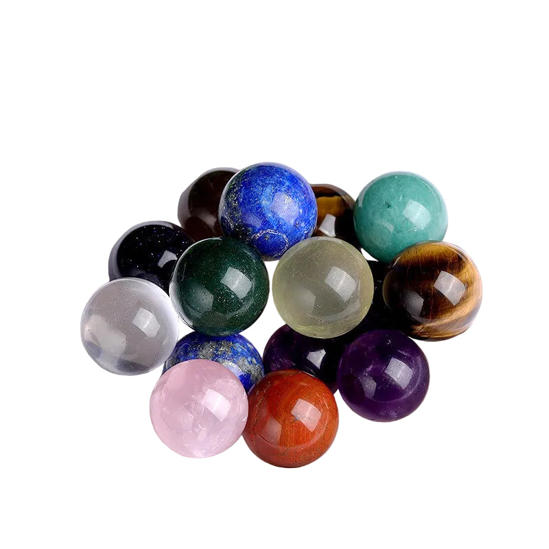 Wholesale Natural Crystal Sphere Balls 2cm(0.8cm) Crystal Sphere Citrine Amethyst chevron
