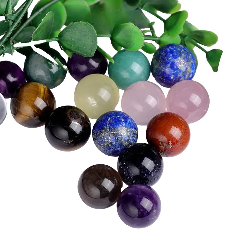 Wholesale Natural Crystal Sphere Balls 2cm(0.8cm) Crystal Sphere Citrine Amethyst chevron