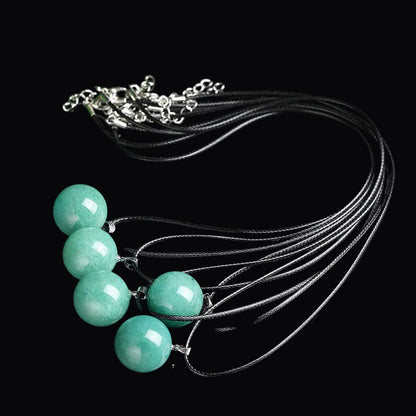 Natural_Crystal_Green Aventurine Ball_Sphere_Pendant_Wholesale