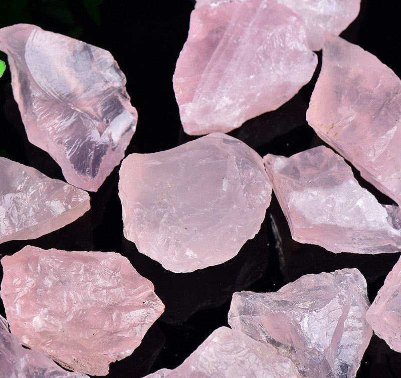 Crystal Rose Quartz Raw Stone Crystal Rough Stone Wholesale