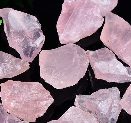 Crystal Rose Quartz Raw Stone Crystal Rough Stone Wholesale