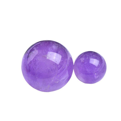 Natural polished amethyst sphere, natural purple crystal ball for wholesale home decor