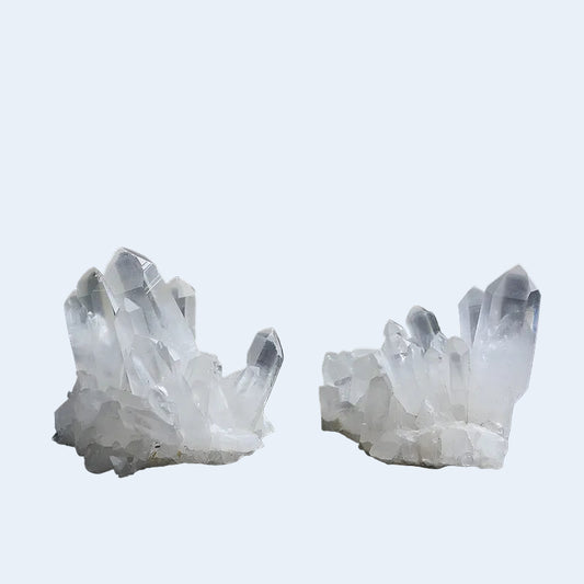 Bulk natural clear quartz crystal clusters wholesale for crystal shop resale