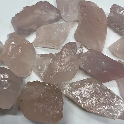 Crystal Rose Quartz Raw Stone Crystal Rough Stone Wholesale