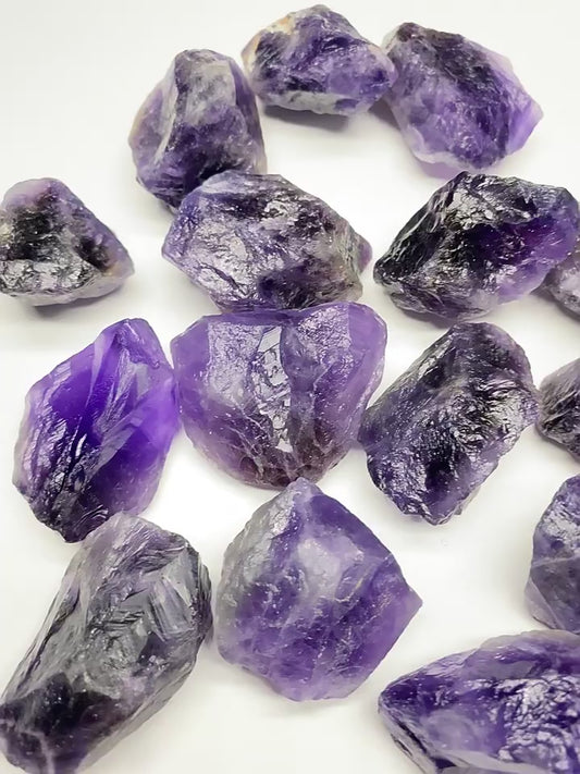 Wholesale raw amethyst rough crystal, natural purple amethyst chunks, home decor crystal