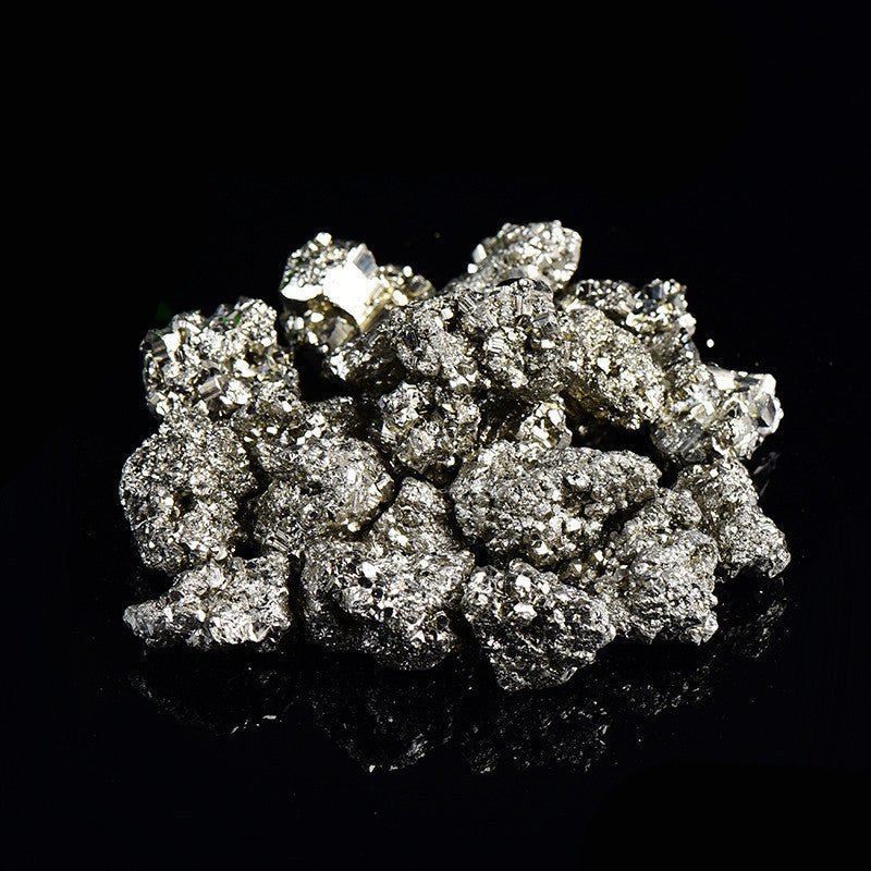 Natural Raw Pyrite Cluster Wholesale Shiny Fool's Gold Mineral Specimen